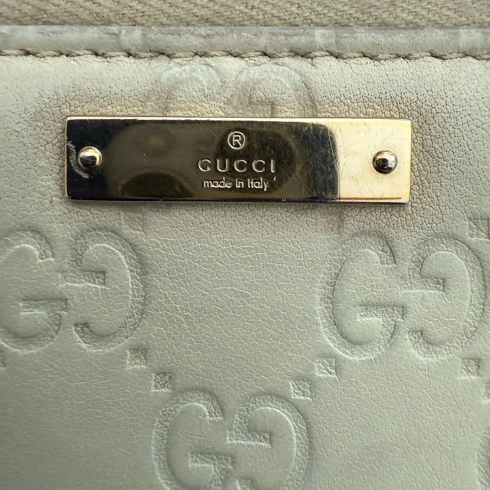 ❗️SOLD❗️GUCCI Guccissima Zip Around GG Signature Continental Wallet - Picture 5 of 9